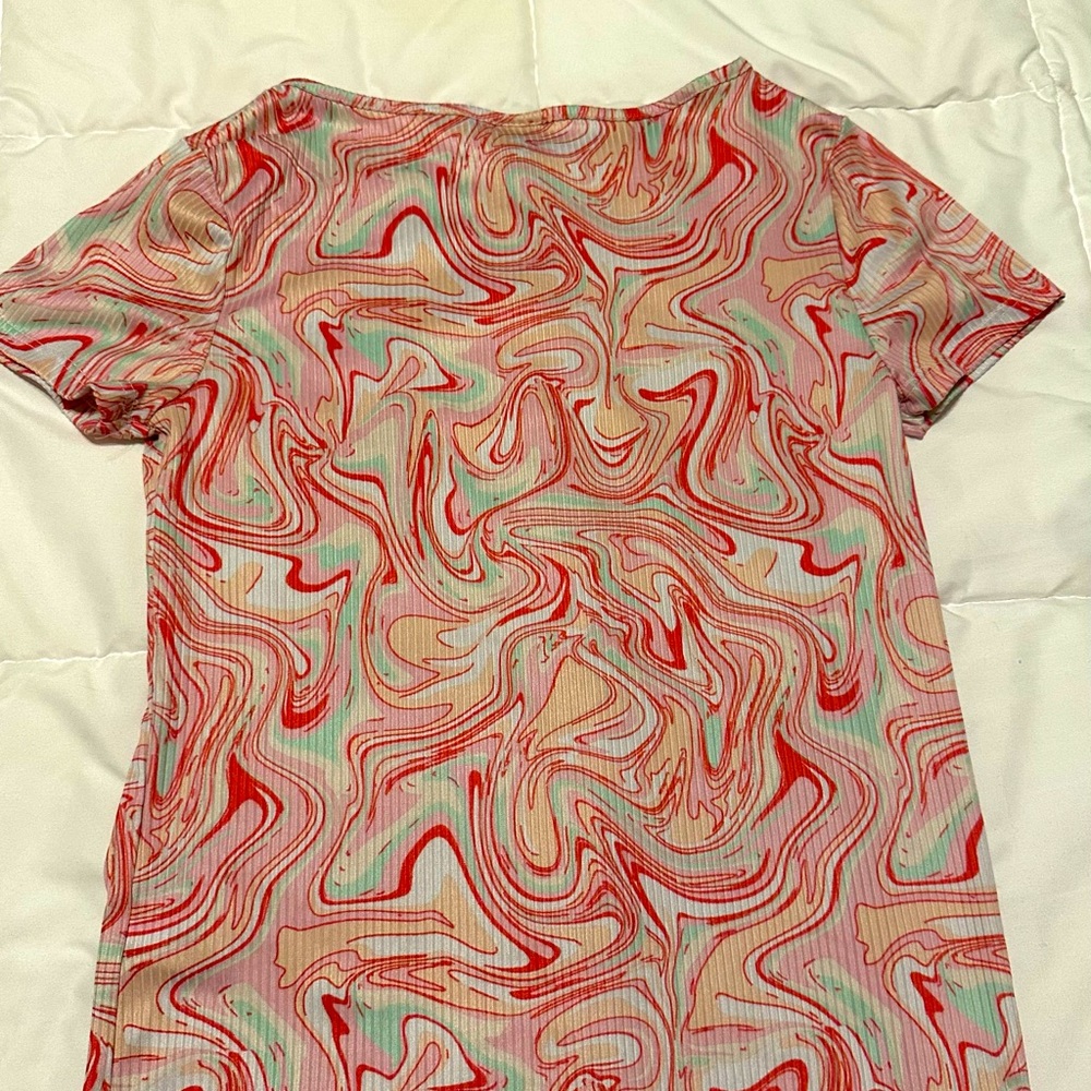 Girls patterned Top - Picture 3 of 5